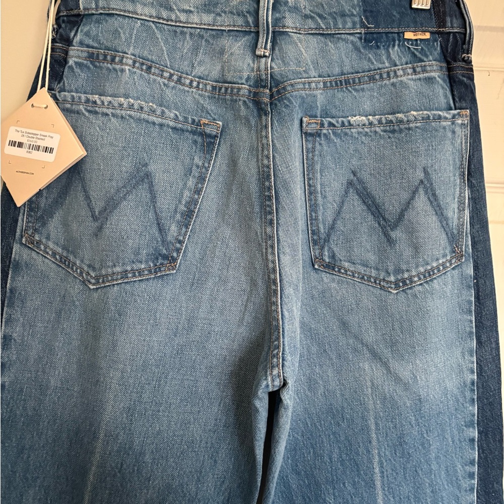 Mother Denim The Tux Sidestepper Sneak Fray
28 / Double Stacked - Picture 13 of 15